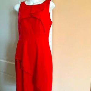 BCBG coral dress size 6